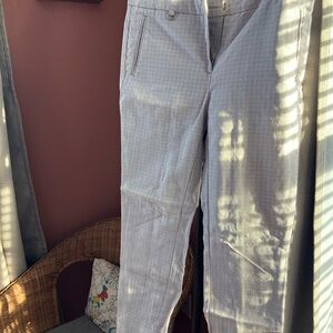 Adrianna Papell Women's Light Gray Textured Pants